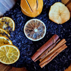 Calm Therapy Rice with dried oranges