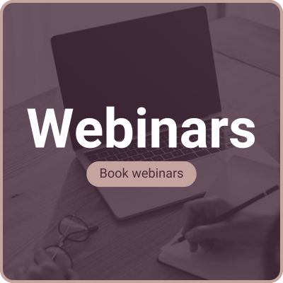 Webinars tile for the shop